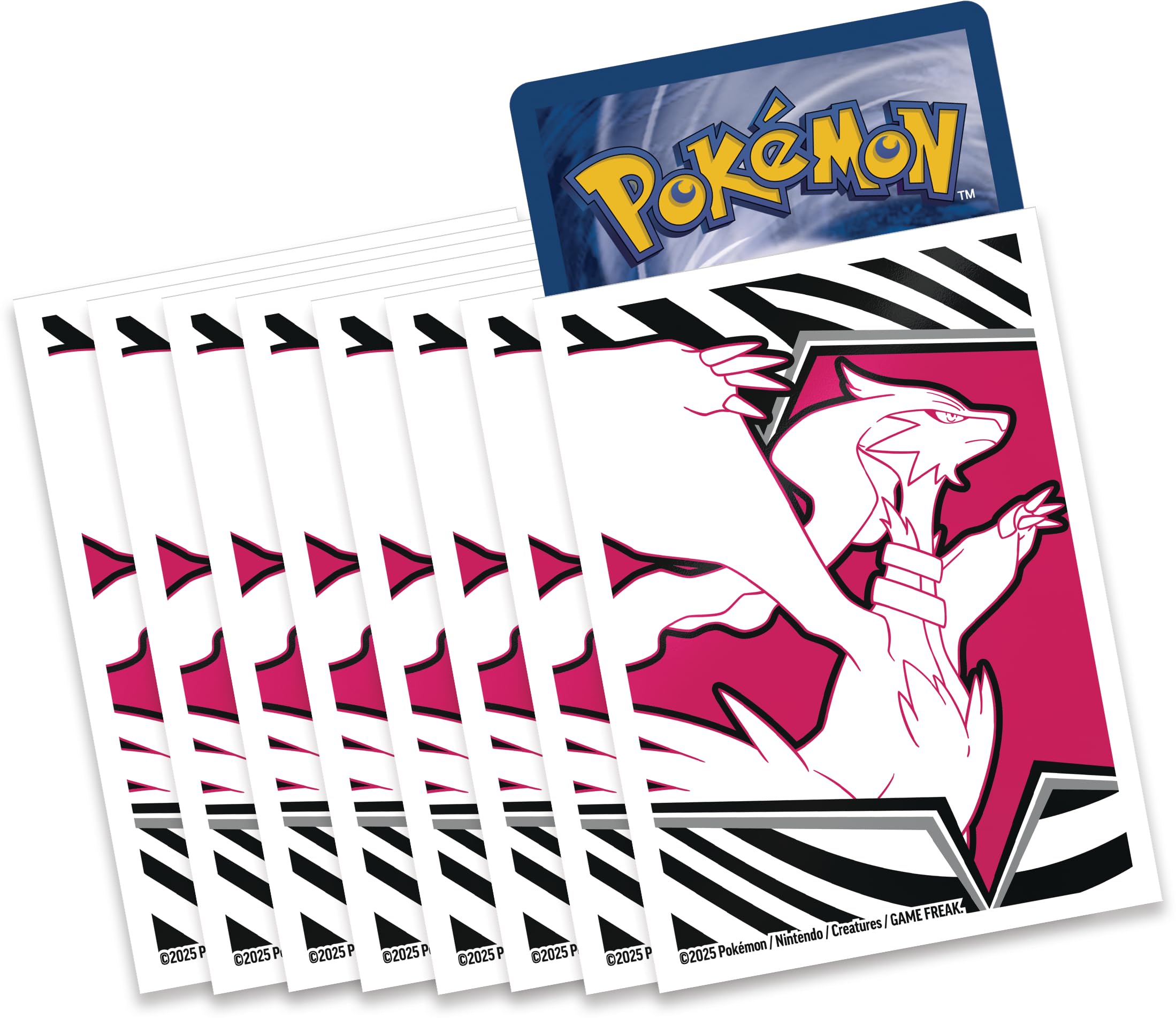 Pokémon: Coffret Dresseur d’élite Écarlate et Violet – Flamme Blanche – Reshiram (1 Carte Promo Entièrement Illustrée de Boréas, 9 Boosters et des Accessoires de Jeu Premium)