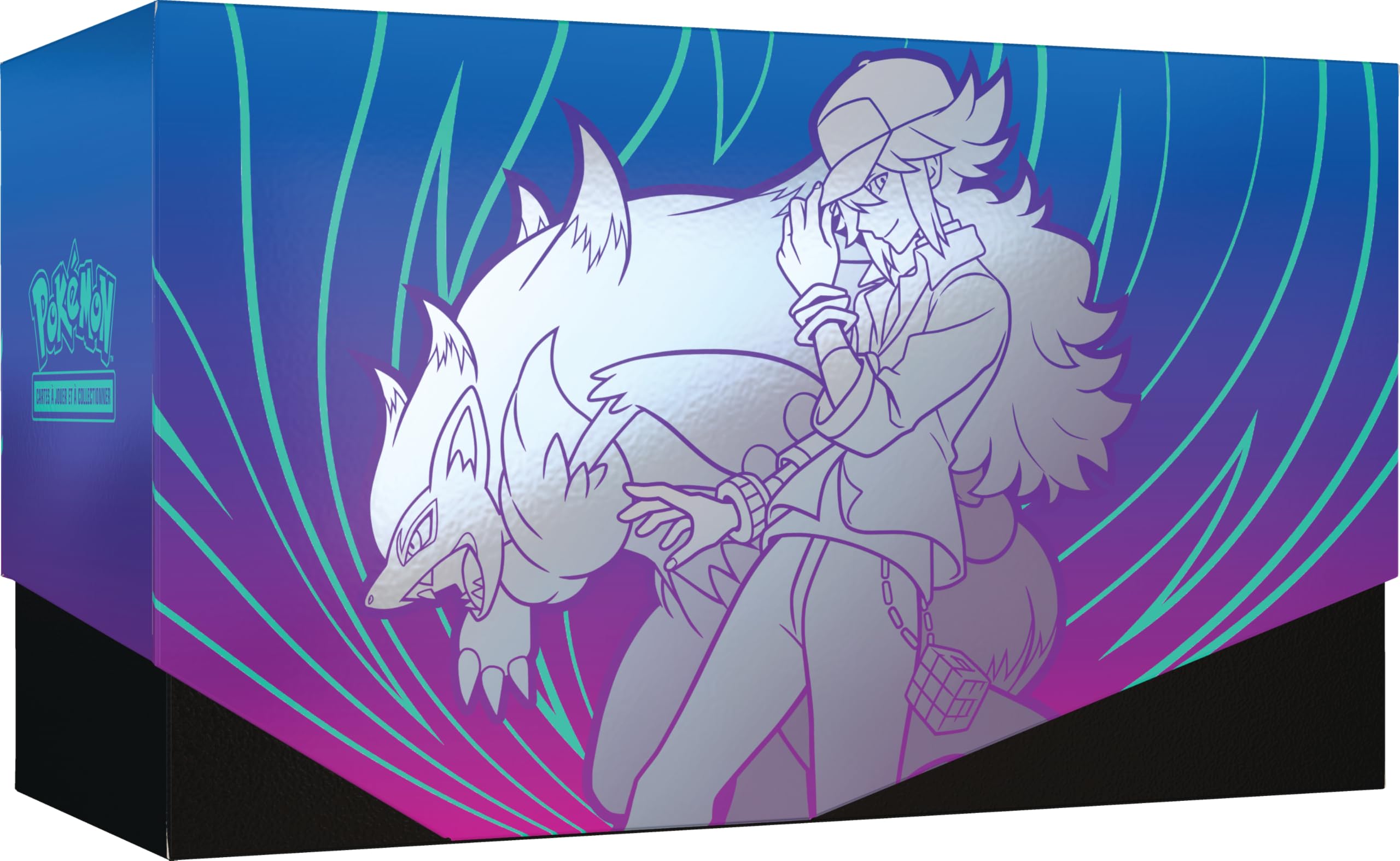 Pokémon: Coffret Dresseur d’élite Écarlate et Violet – Aventures Ensemble du JCC Pokémon (1 Carte Promo entièrement illustrée, 9 boosters et des Accessoires de Jeu Premium)